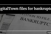 DigitalTown Declares Chapter 11 Bankruptcy