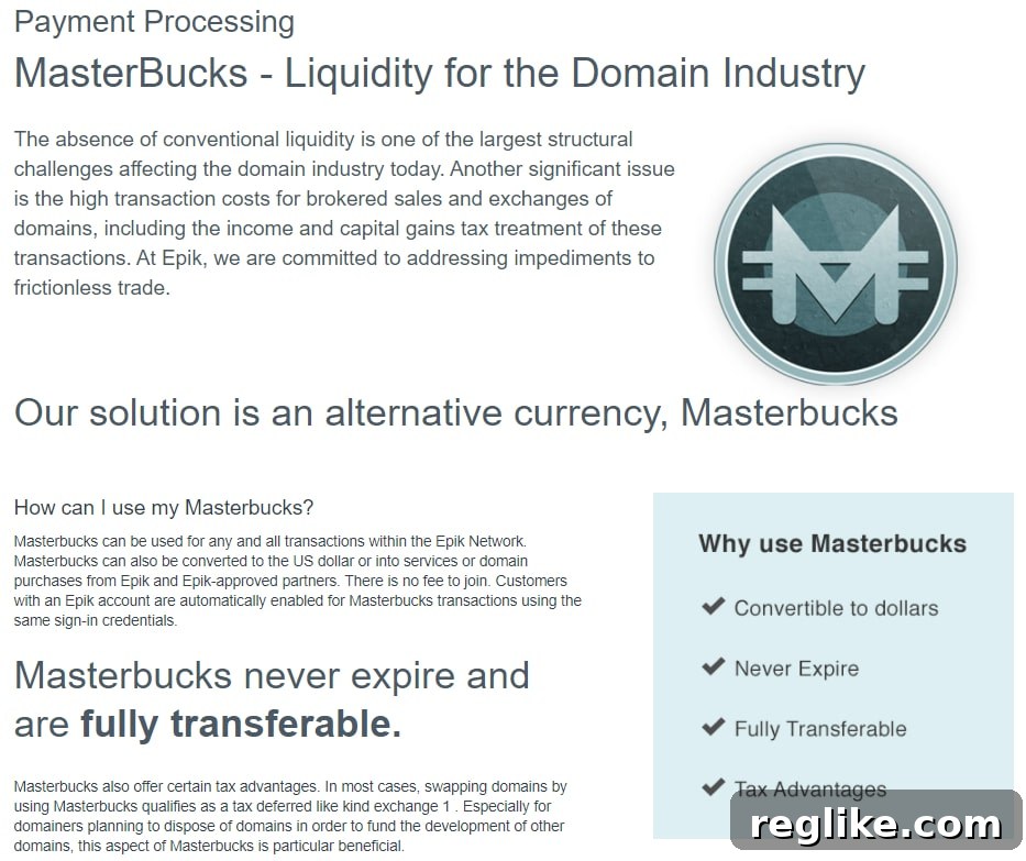 Masterbucks Tax Avoidance Fuels Epik PayPal Controversy 2 A screenshot of Epik's page about Masterbucks