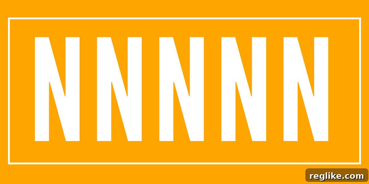 Which Top Company Owns This 5N Corporate Domain? 2 Five letter Ns on an orange background