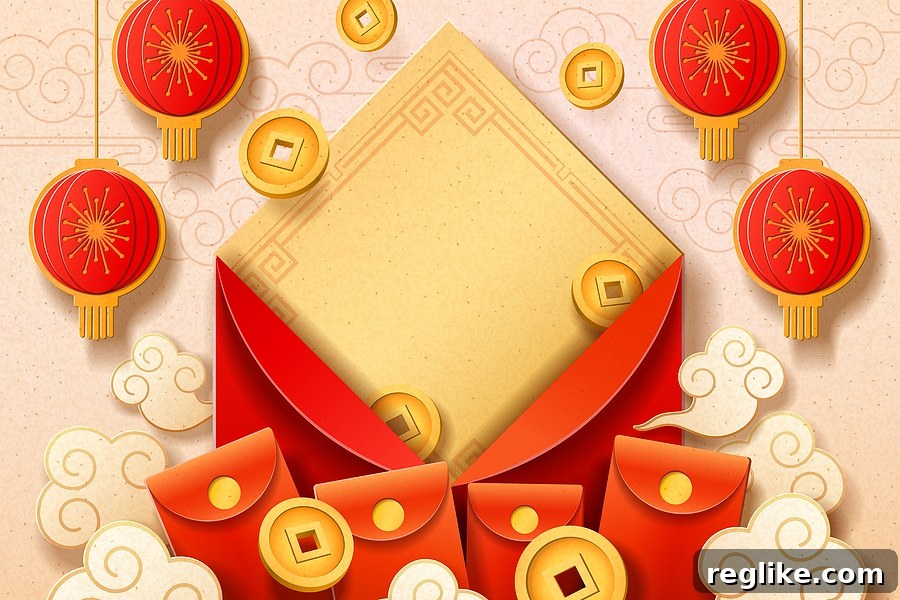 China's Digital Future: Red Packets, Yuan, and Domains 2 Image depicting Red packets in China, a sign of good fortune
