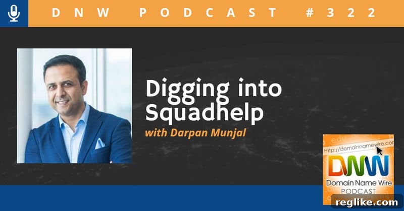 Unearthing Squadhelp: A DNW Podcast Deep Dive 2 Headshot of Darpan Munjal, CEO of Squadhelp