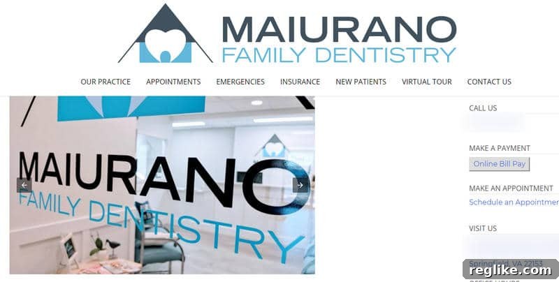 Premium NTLDs in Action: 10 Innovative Use Cases 10 Screenshot of springfield.dentist