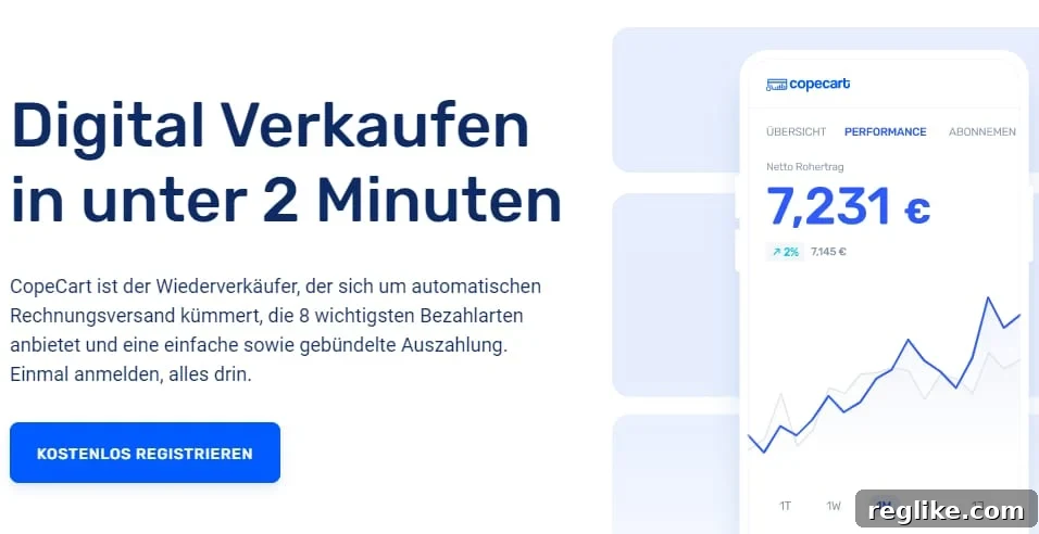 Cope com Scores a Six-Figure Domain Name Deal 2 CopeCart.com Website