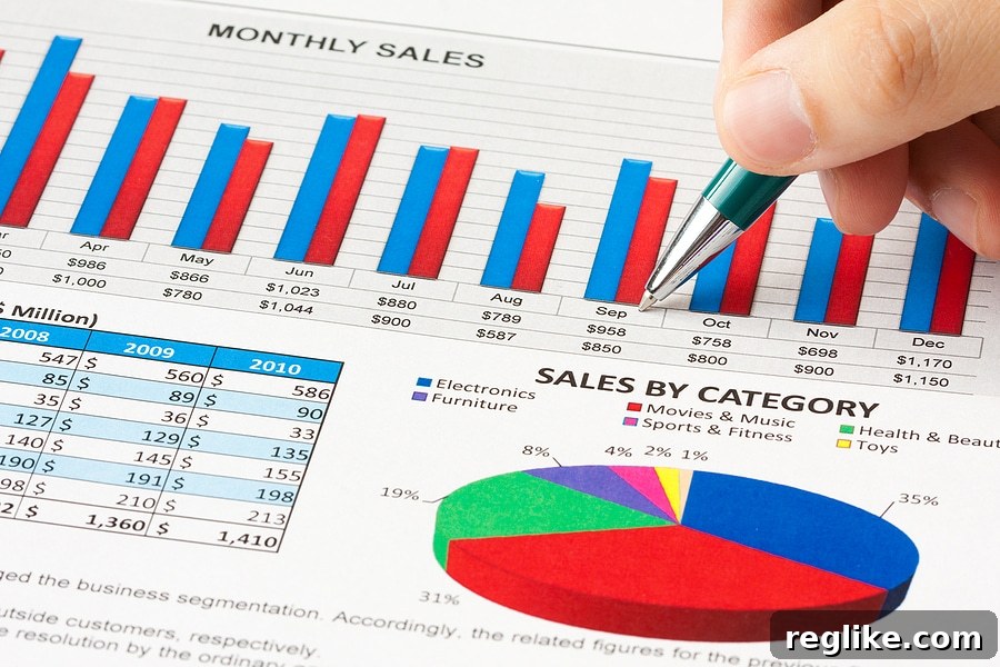 Last Month's Top Domain Sales on NameJet and SnapNames 2 Closeup of pen showing on sales report labeled "monthly sales"