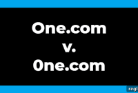 One.com Loses Cybersquatting Fight to 0ne.com
