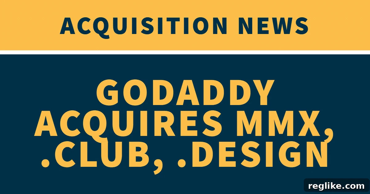 GoDaddy Set to Expand Domain Empire with MMX Acquisition 2 GoDaddy acquires MMX, .Club, .Design