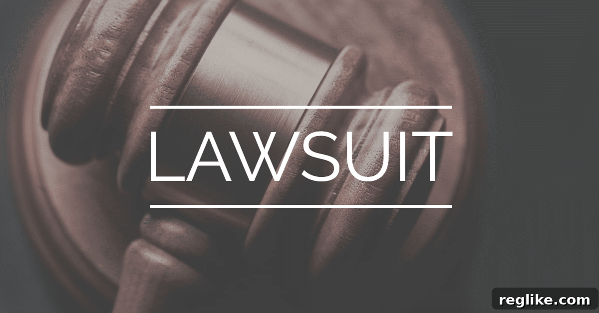 Cybersquatting Lawsuit Targets Oved.com Domain 2 Picture of gavel with the words "lawsuit"