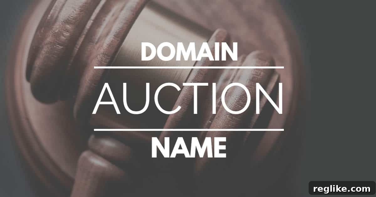 Frank Schilling's New TLD Auction Exceeds $40 Million 2 Domain Name Auction: An Auctioneer's Gavel Symbolizing the Sale of Top-Level Domains