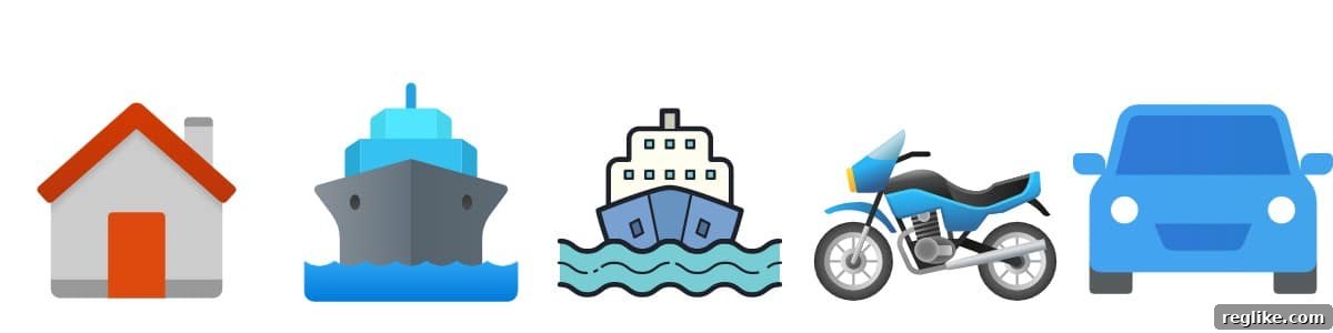 XYZ Reintroduces 5 TLDs in June with Reduced Pricing 2 Picture of a house, yacht, boat, motorcycle and car