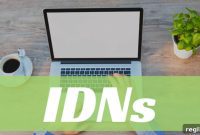 A Glimpse into the Dawn of IDN Top-Level Domains