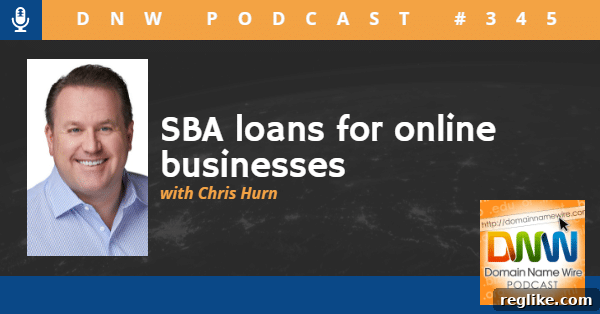 Unlocking SBA Loans for Online Businesses 2 Picture of Chris Hurn with the words "SBA loans for online businesses"