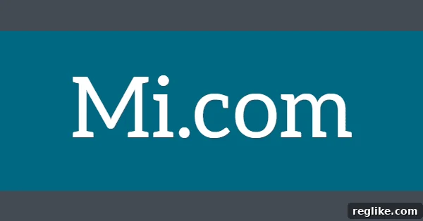 Strategic Acumen The Smartphone Champion's Path to Market Leadership 2 Mi.com in white letters on a green/blue background