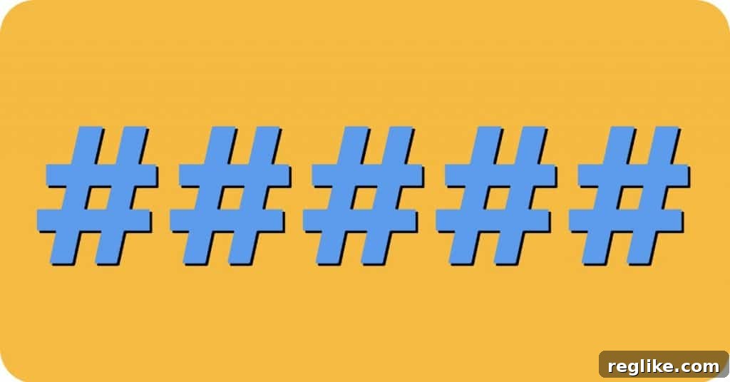 The Undiscovered Potential of Long Numeric Domain Investing 2 Five pound number signs in blue on a yellow background, symbolizing abstract value in a digital market