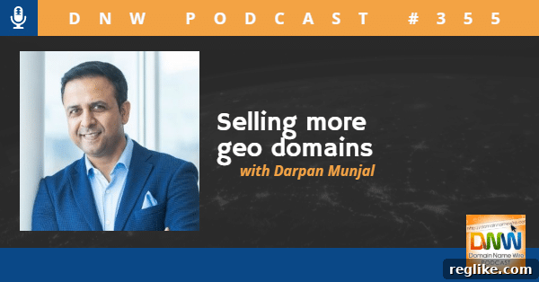 Unlocking Geo Domain Selling Success 2 Darpan Munjal discussing strategies for "Selling more geo domains"