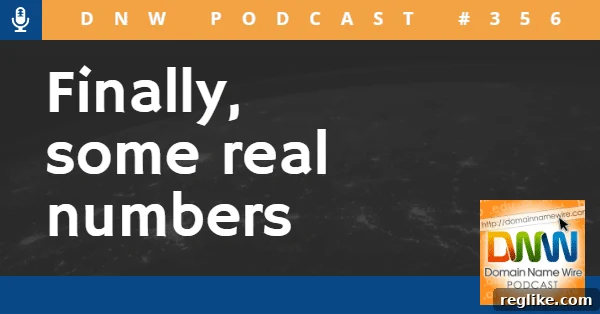 What Do Domain Investors Really Make? DNW Podcast #356 2 Image that says "DNW Podcast #356" and "Finally, some real numbers"