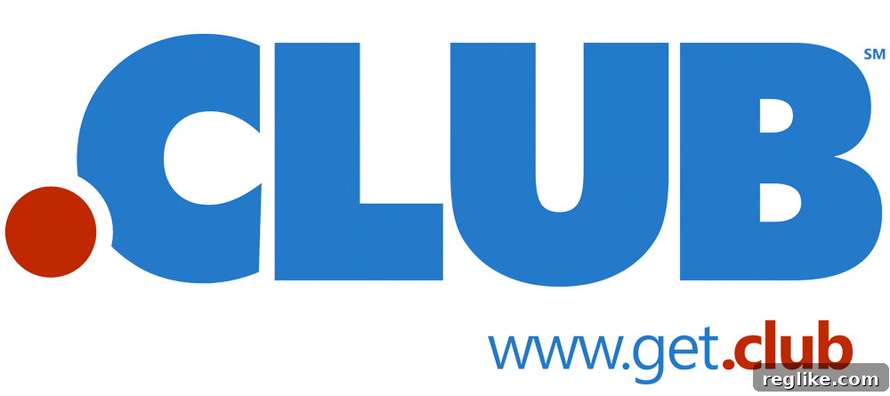 Club Top Level Domain Disappears 2 Logo for .club domains has red dot and club in blue