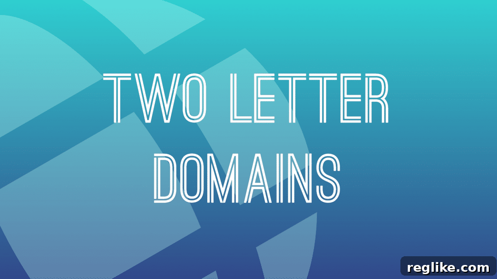 Sedo's Two-Letter Domain Auction Highlights 2 Blue background with a world globe image and the words two letter domains