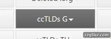 Unlock Prime One-Word Domains Using ExpiredDomains.net 2 Image of button with ccTLDs G on it