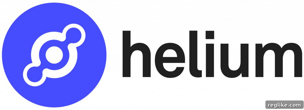Helium's Valuation Soars to $1.2 Billion 2 Logo for Helium includes the word helium and a link image in a purple circle