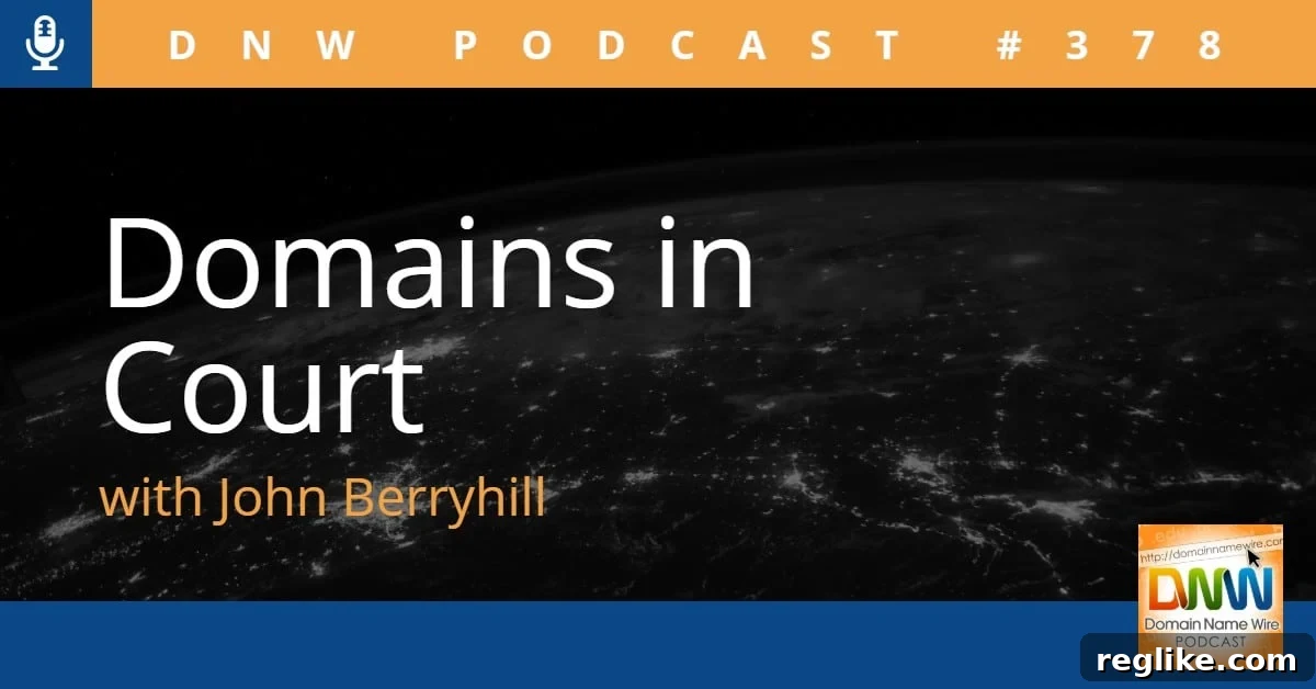 URL Under Oath 2 Attorney John Berryhill discusses recent domain court cases, legal aspects of NFTs, and fractional domain investing on the DNW Podcast.