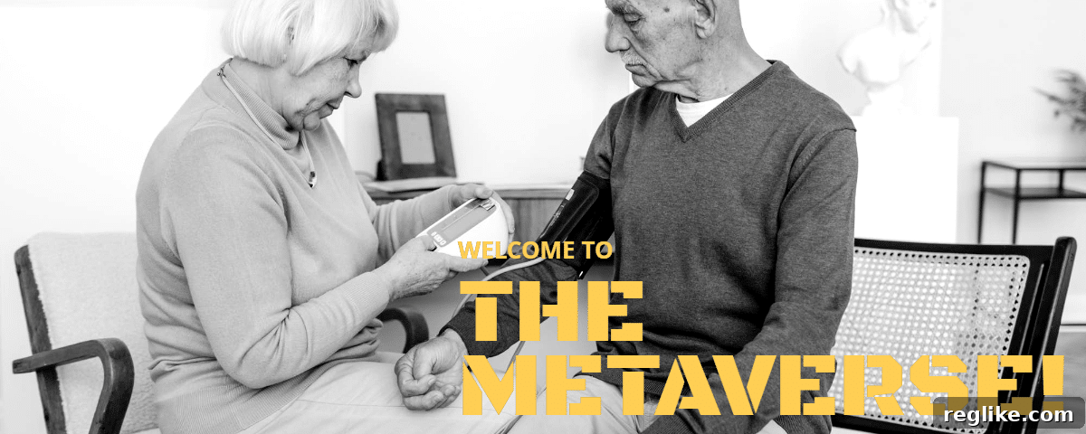 Picture of woman administering blood pressure test to old man