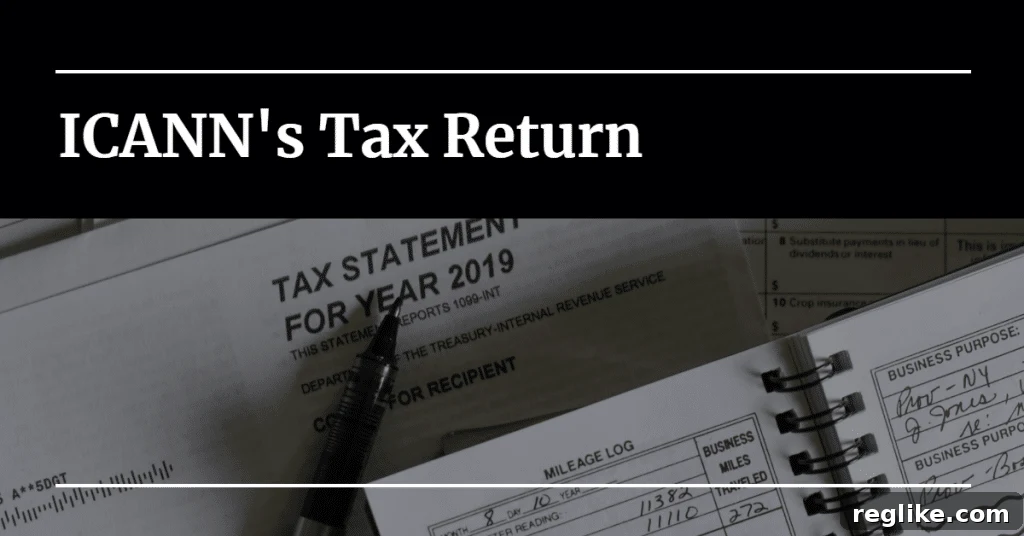 Picture of a tax statement with the words 