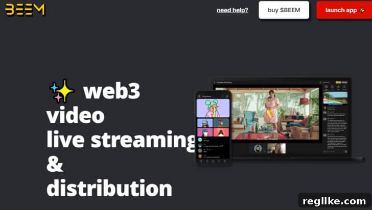 Five-Figure Success: 18 Developed .XYZ Domains Sold This Year 18 Homepage for Beem.xyz, a modern web3 video live streaming & distribution platform designed for the decentralized era.