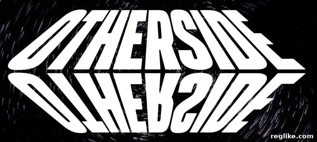 Five-Figure Success: 18 Developed .XYZ Domains Sold This Year 9 Distinctive logo for Otherside metaverse by Yuga Labs, featuring the word 'OTHERSIDE' reflected upside down, symbolizing an alternate reality.