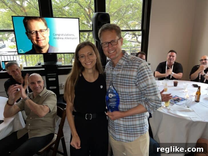 The Profound Resonance of the Lonnie Borck Memorial Award 2 Picture of Kamila Sekiewicz and Andrew Allemann