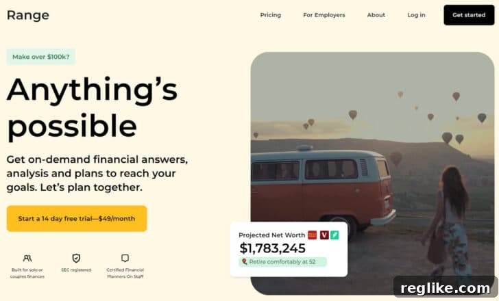 Range Evolves from Pylon, Securing Range.com 2 Range.com home page