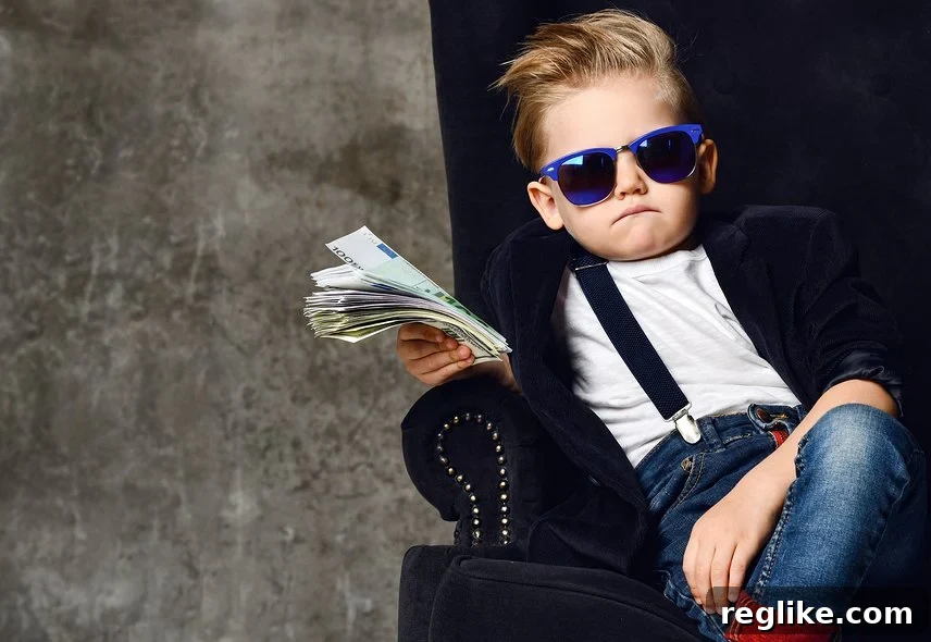 MicroAcquire Snaps Up acquire.com for $240,000 2 Picture of kid with sunglasses and suspenders sitting in black chair holding money