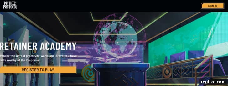 20 High-Value .xyz Domains Launched This Year 13 Mythic Protocol home page at mythic.xyz