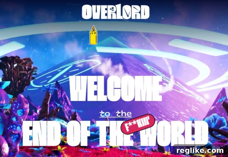 20 High-Value .xyz Domains Launched This Year 17 overlord.xyz home page screenshot
