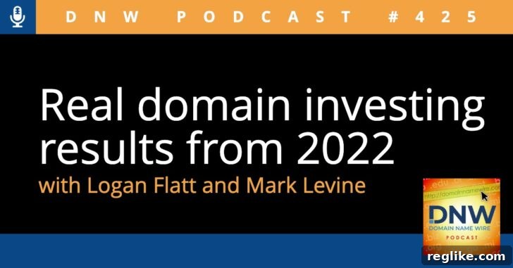 2022 Domain Investing The Real Numbers 2 Real domain investing results from 2022 with Logan Flatt and Mark Levine