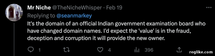 Screenshot of a Twitter conversation explaining the relevance of CSEB Kerala.