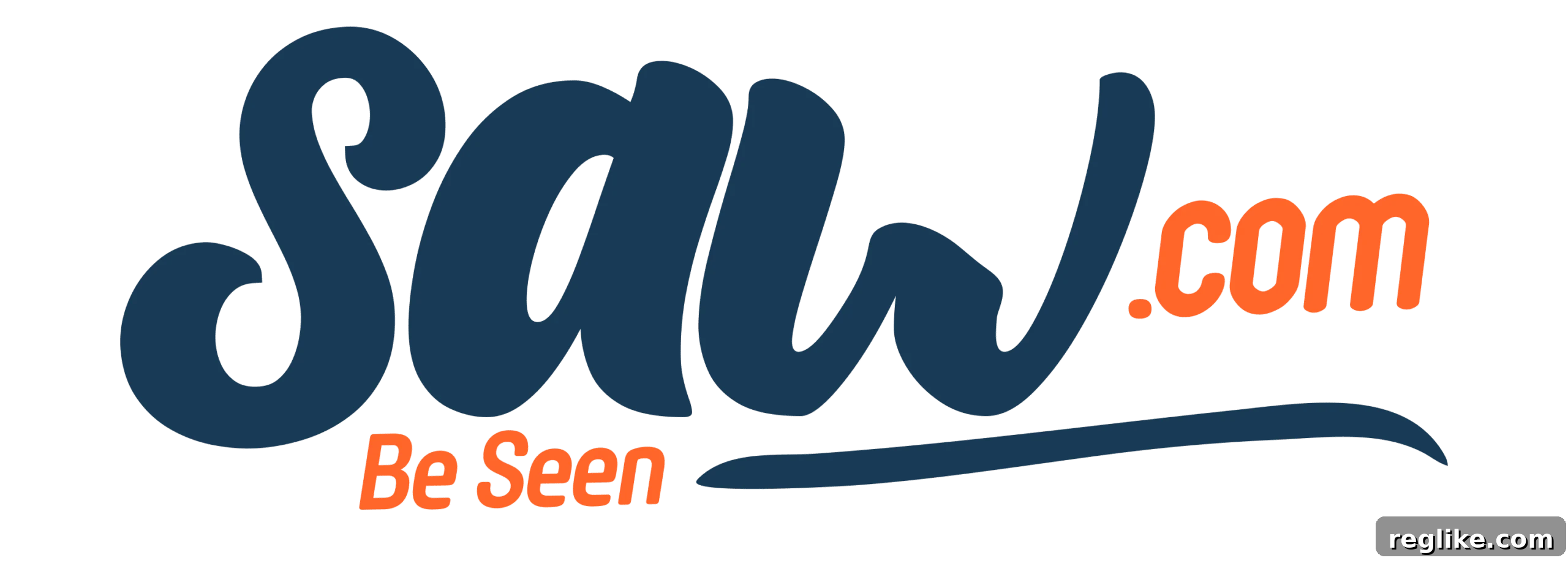 saw.com logo with the slogan "be seen"