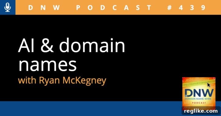 AI & Domain Names graphic
