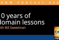 Unearthing a Decade of Domain Lessons