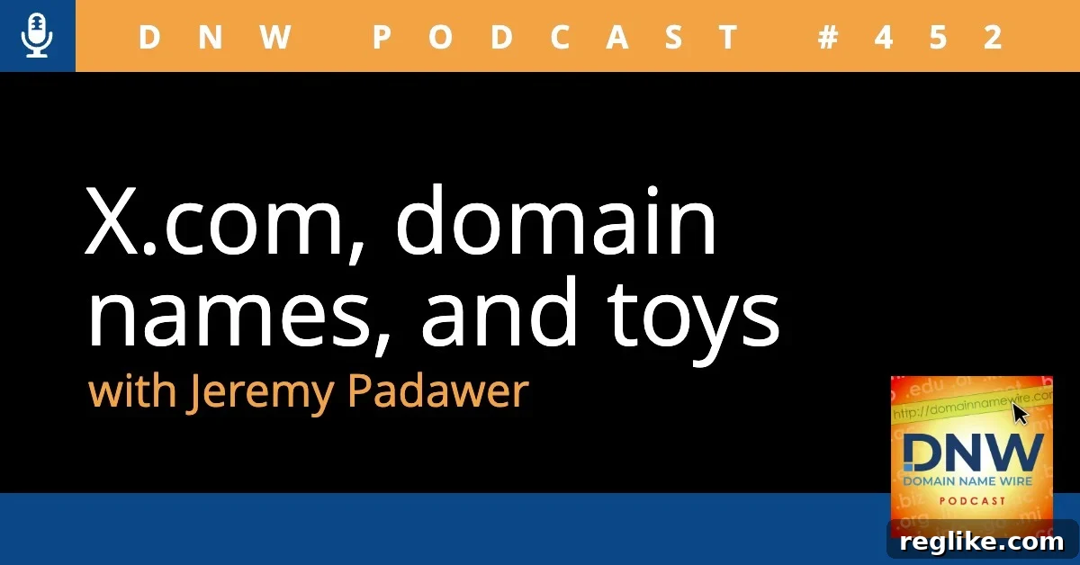 The X.com Saga: Domains, Branding, and Unexpected Toys 2 Test: x.com, domain names, and toys with Jeremy Padawer