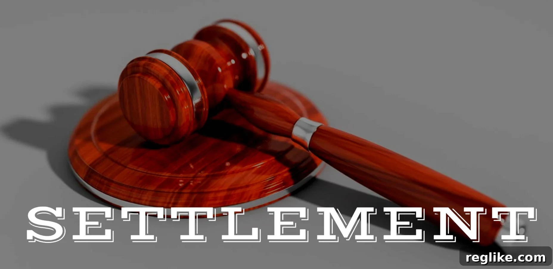 Domain Buyer Pays $842K to Resolve Uncompleted Deals 2 Picture of gavel with work "settlement" overlayd