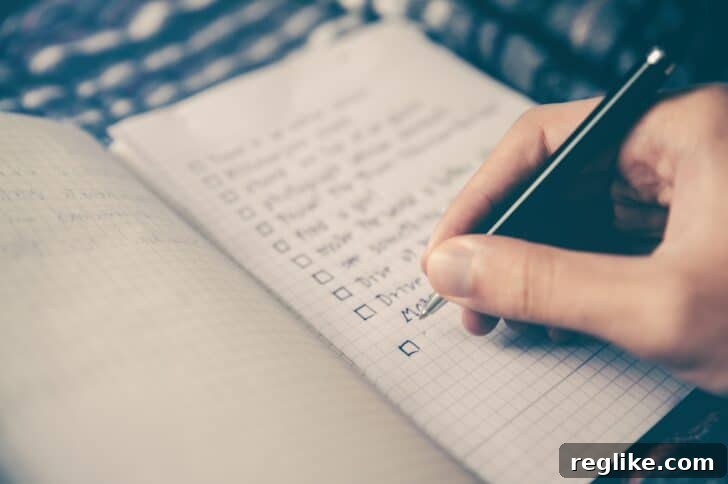 Unlock Afternic Potential: Two Steps for Today 2 A person adding items to a "to do list"