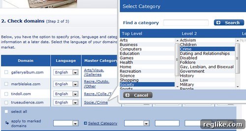 Sedos Auto Categorization Tool Sets a New Standard 2 Sedo Auto categorization