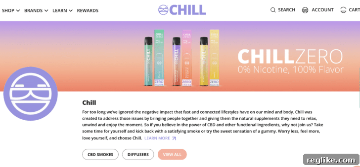 Chill.com Website