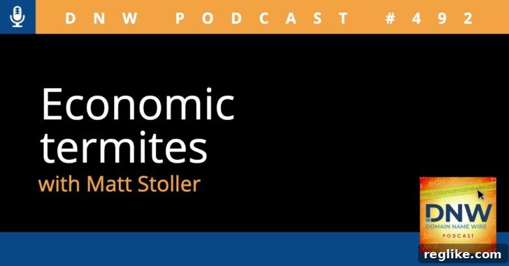 graphic that says "Economic termites with Matt Stoller"