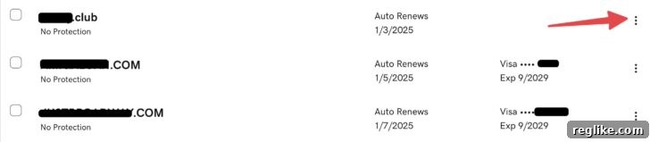 Add credit card on GoDaddy