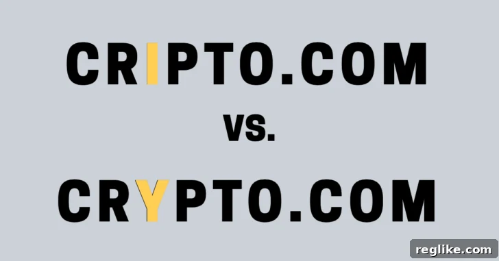 words "cripto.com vs. crypto.com"