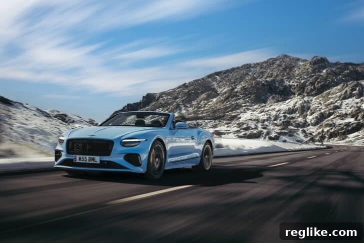 Bentley Retires Its .bentley Domain 2 Elegant Bentley automobile parked in a scenic location, symbolizing luxury and brand presence.