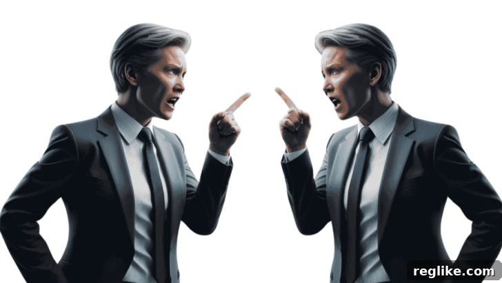 Halliburton vs Halliburton A Cybersquatting Enigma 2 Person accusing a carbon copy of themself