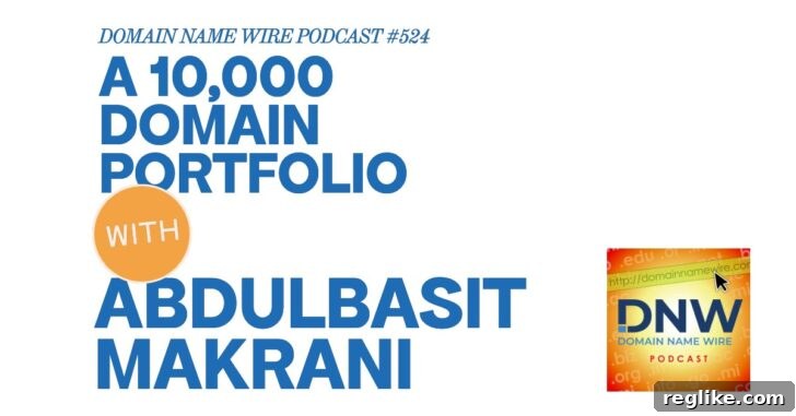 Inside a 10,000 Domain Portfolio 2 A 10,000 domain portfolio with AbdulBasit Makrani