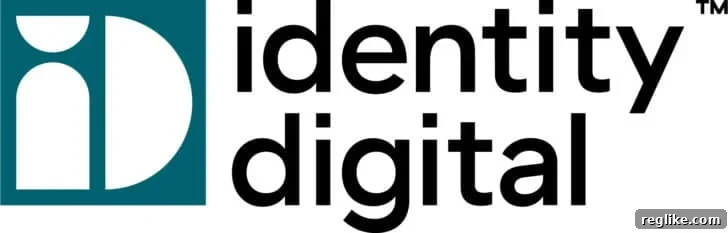 Identity Digital's Q1 Insights into Premium Domain Sales and Keyword Trends 2 Logo for Identity Digital has iD in a blue block and Identity Digital in black letters